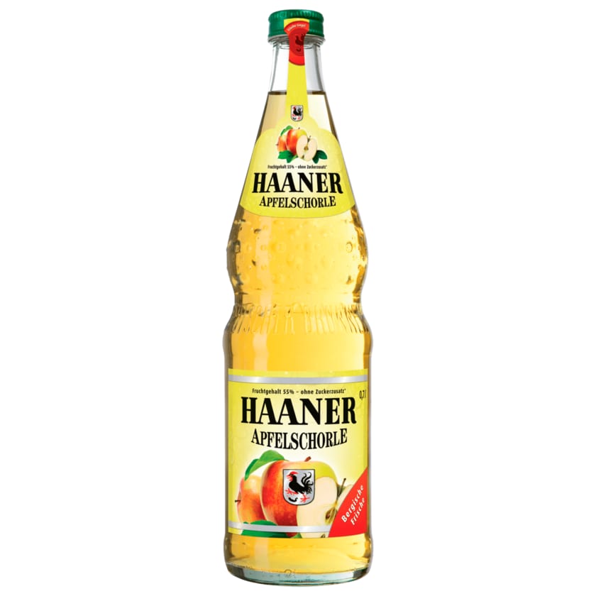 Haaner Apfelschorle 0,7l